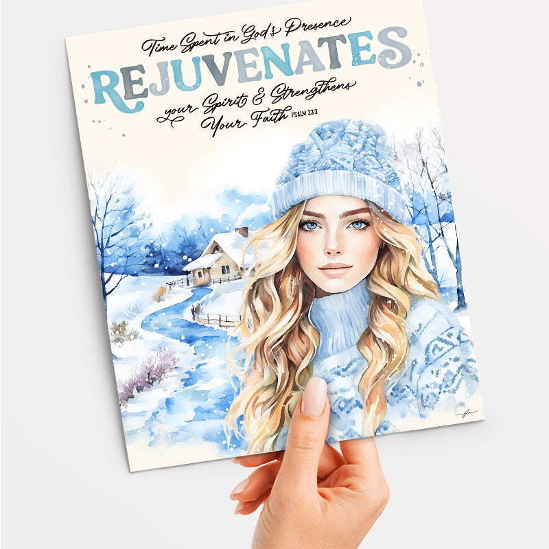 His Presence Rejuvenates Christian Giclée Art Print