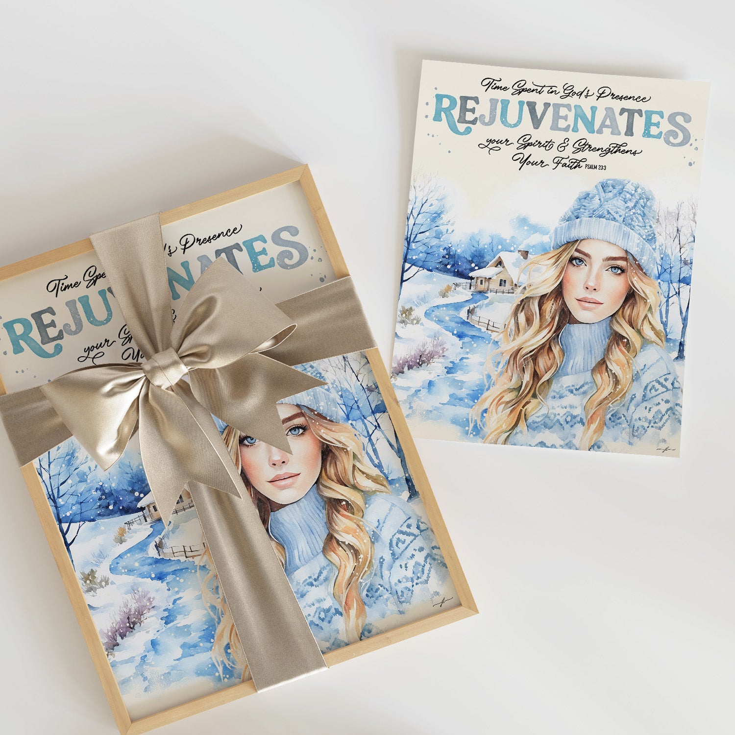 His Presence Rejuvenates Christian Giclée Art Print
