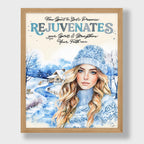 His Presence Rejuvenates Christian Giclée Art Print