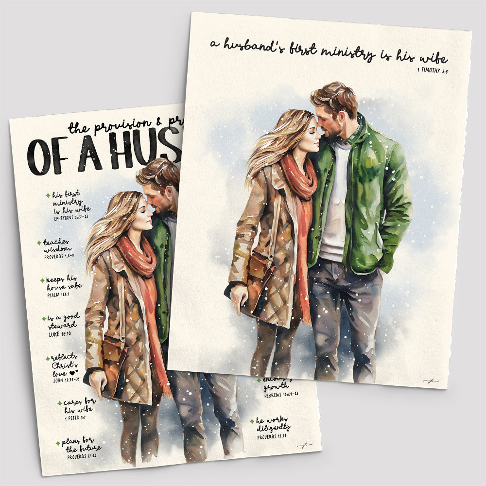 "Provision of A Husband" Art Print Set