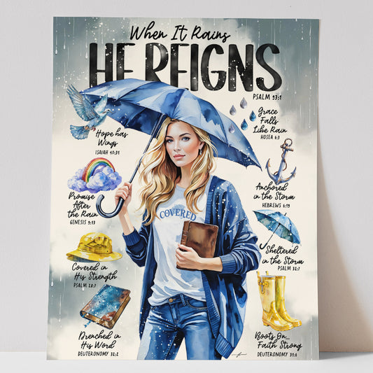 In the Storm Giclée Fine Art Print