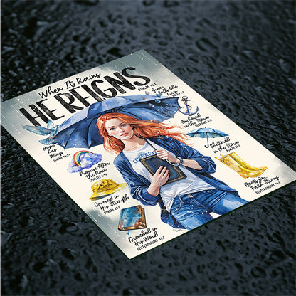 “In the Storm” Christian Art Print