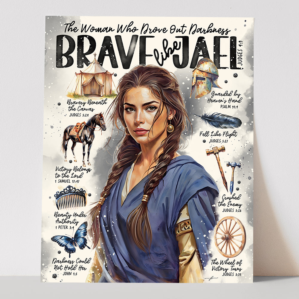 "Jael" Christian Art Print