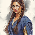 Jael • Women of The Bible • Scripture Prompt • Giclée Christian Art Print