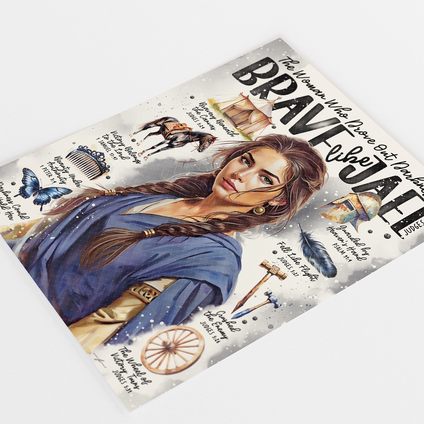 “Jael” Women Of The Bible Art Print