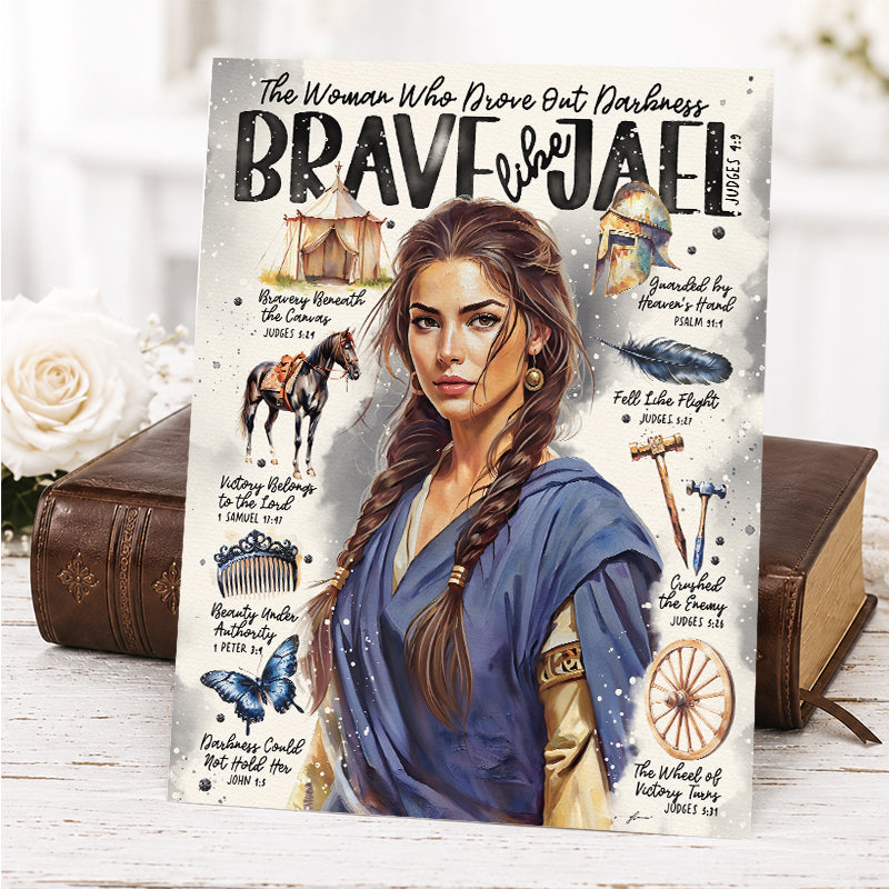 Jael • Women of The Bible • Scripture Prompt • Giclée Christian Art Print