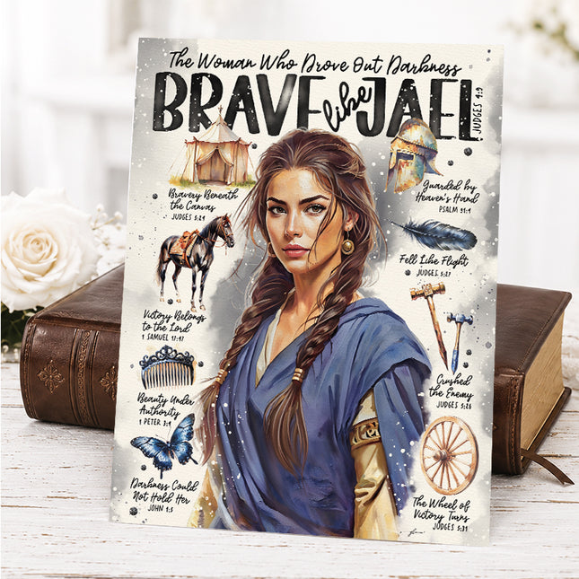 Women of The Bible | Jael | Scripture Prompt Art Print