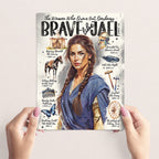 Jael • Women of the Bible • Christian Digital Art Print • Bible Study Guide