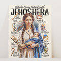 Jehosheba • Women of The Bible • Scripture Prompt • Giclée Christian Art Print