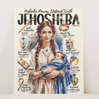 Jehosheba • Women of The Bible • Scripture Prompt • Giclée Christian Art Print