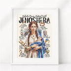 Jehosheba • Women of The Bible • Scripture Prompt • Giclée Christian Art Print