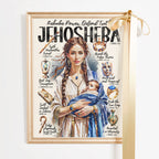 Jehosheba • Women of The Bible • Scripture Prompt • Giclée Christian Art Print