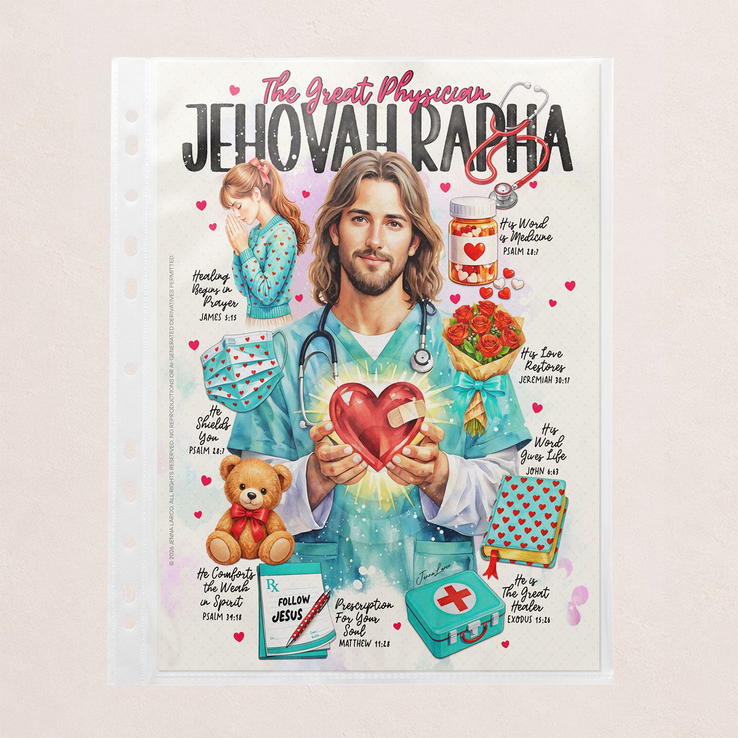 Jehovah Rapha • Jesus • Christian Digital Bible Study Guide