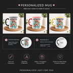 Jehovah Rapha • Jesus • Scripture Prompt • Christian Ceramic Personalized Mug