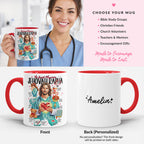Jehovah Rapha • Jesus • Scripture Prompt • Christian Ceramic Personalized Mug