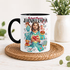 Jehovah Rapha • Jesus • Scripture Prompt • Christian Ceramic Personalized Mug