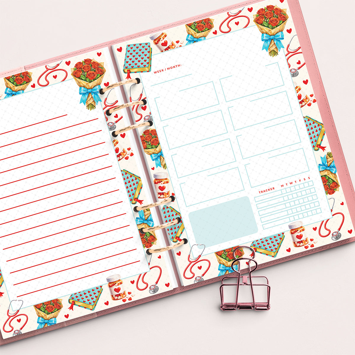 Jehovah Rapha • Jesus • Christian Undated Planner Set