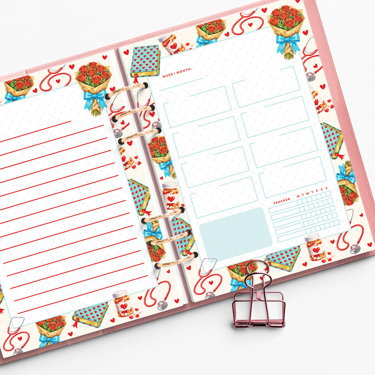 Jehovah Rapha • Jesus • Christian Undated Planner Set