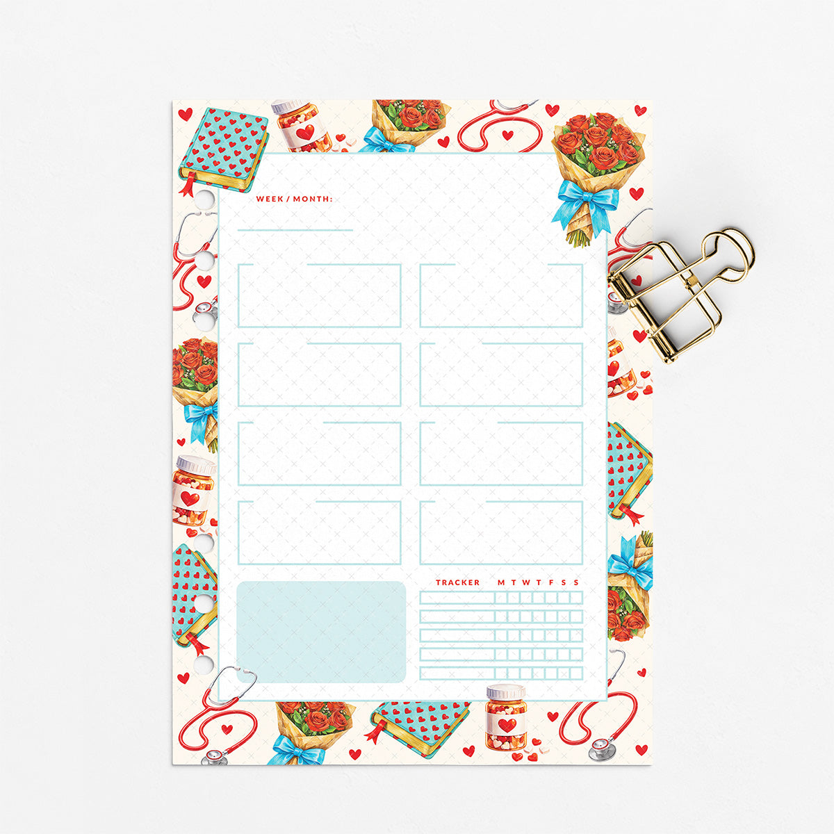 Jehovah Rapha • Jesus • Christian Undated Planner Set