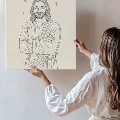 “Philippians 4:6–7" Christian Canvas