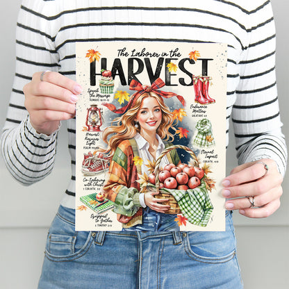 "Harvest" Christian Art Print