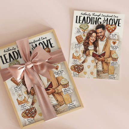 Valentine’s Day | Leading with Love | Christian Art Print
