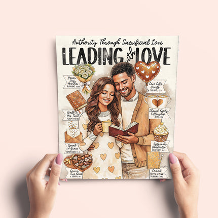 Valentine’s Day | Leading with Love | Christian Art Print