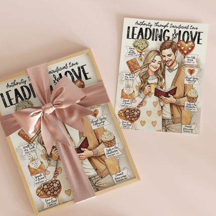 Valentine’s Day | Leading with Love | Christian Art Print