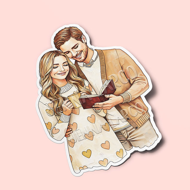Biblical Marriage | Leading with Love | Christian Vinyl Sticker