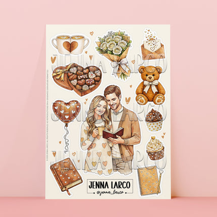 Valentine's | Leading with Love | Sticker Sheet