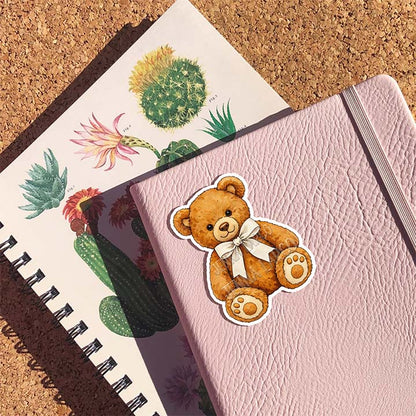 Leading with Love | Teddy Bear | Vinyl Sticker