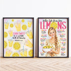 When Life Gives You Lemons • Scripture Prompt • Giclée Christmas Art Print Set