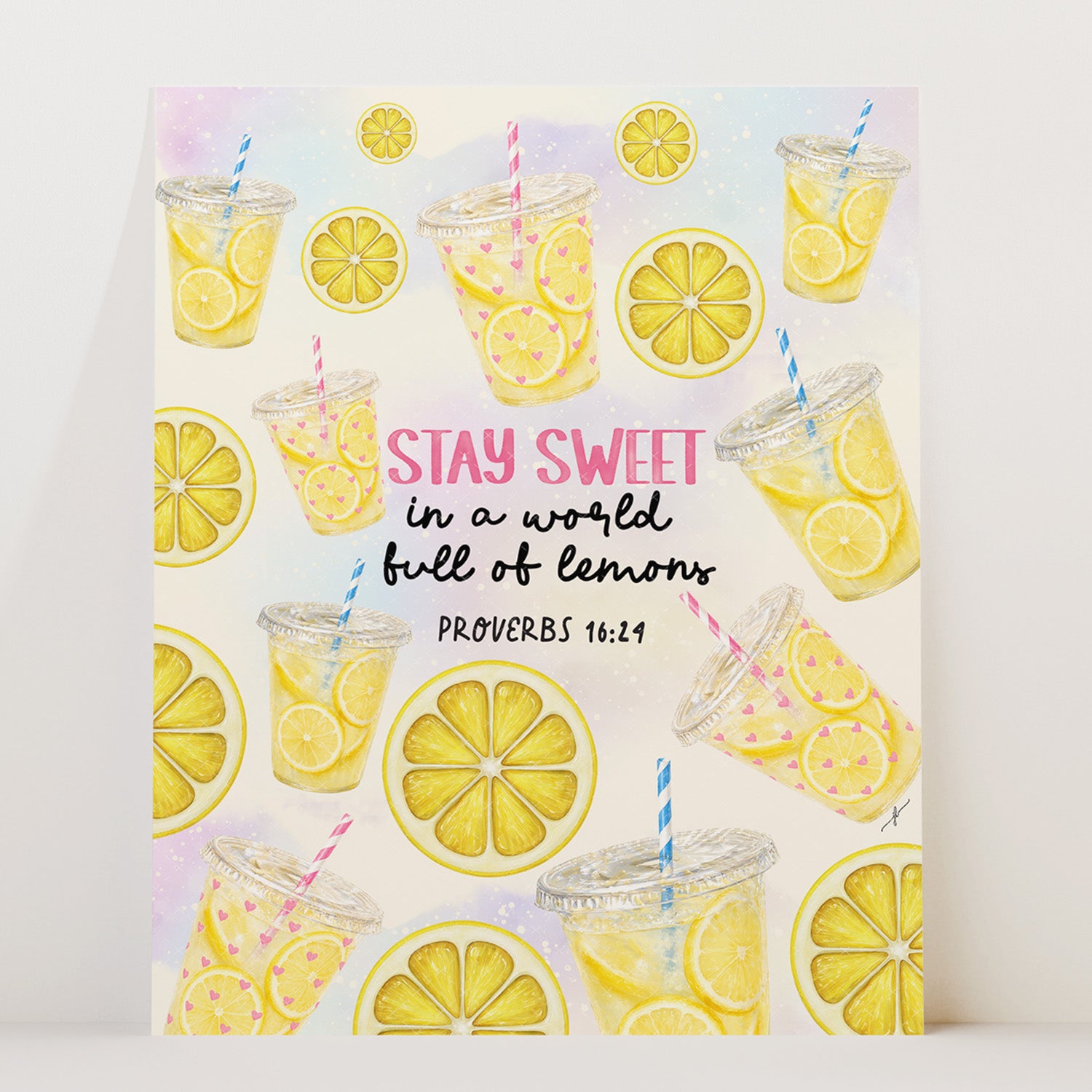 When Life Gives You Lemons • Giclée Christian Art Print