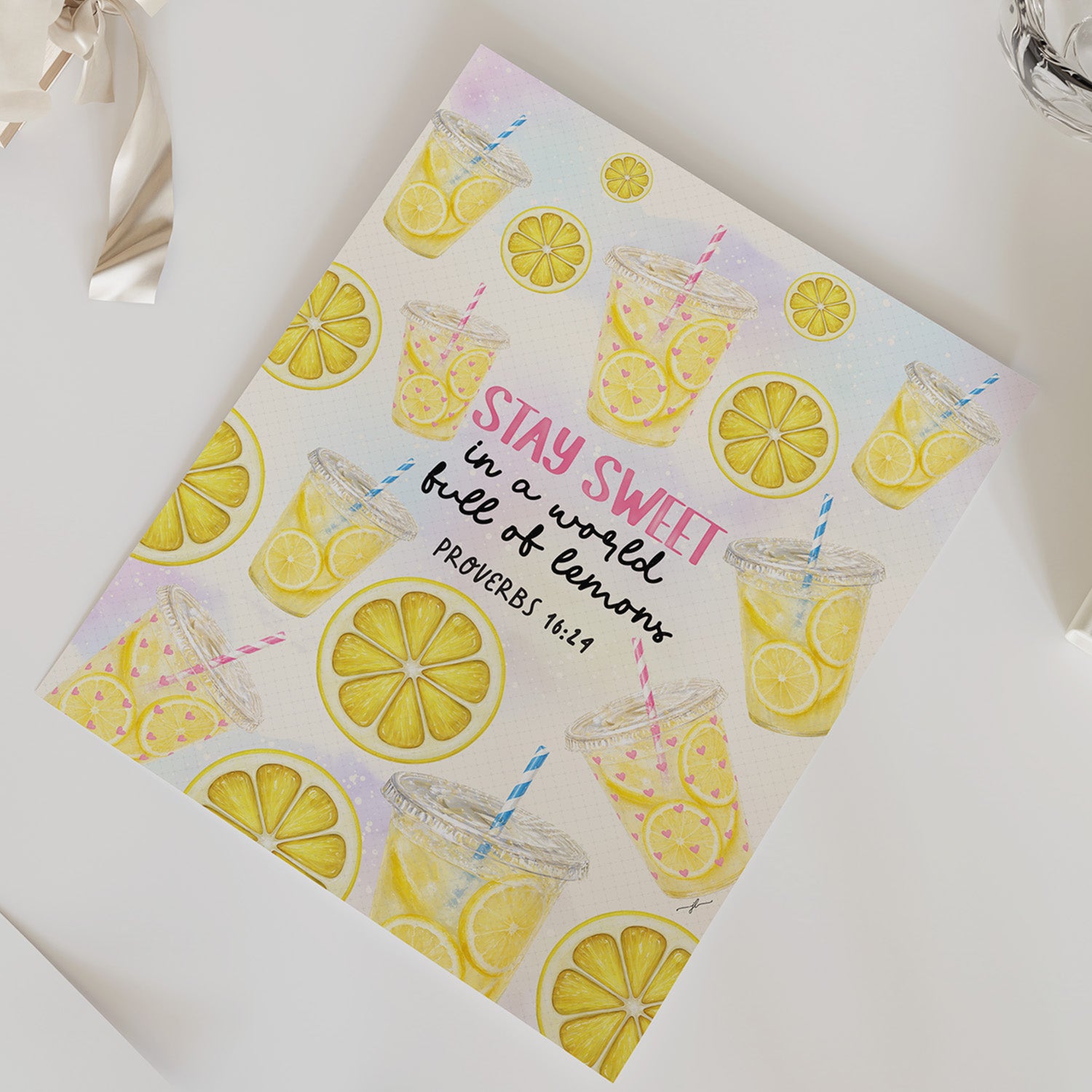 When Life Gives You Lemons • Giclée Christian Art Print