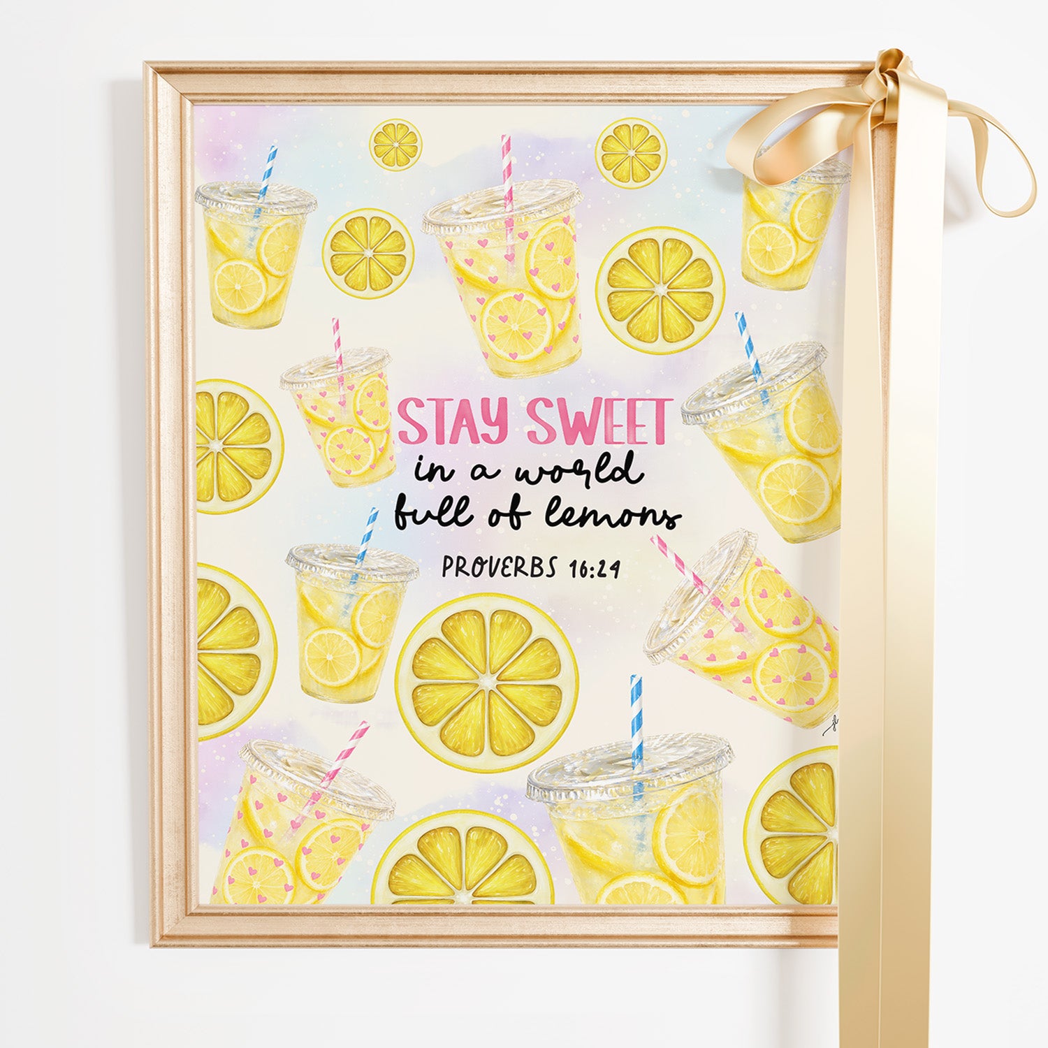 When Life Gives You Lemons • Giclée Christian Art Print