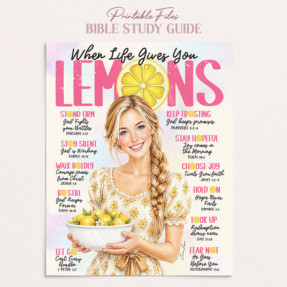 When Life Gives You Lemons • Christian Digital Bible Study Guide