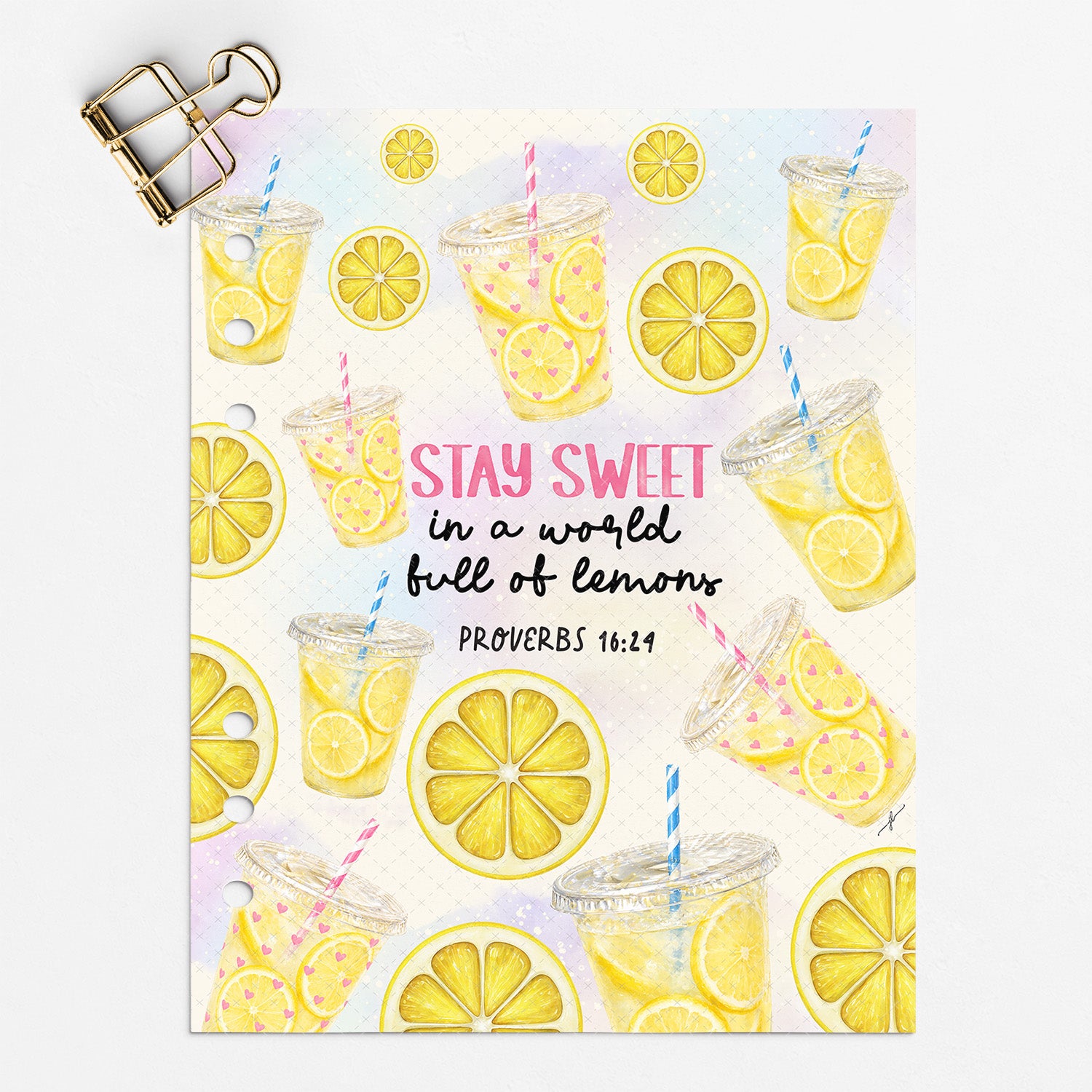 When Life Gives You Lemons • Christian Planner Dashboard