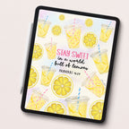 When Life Gives You Lemons • Christian Digital Planner Dashboard