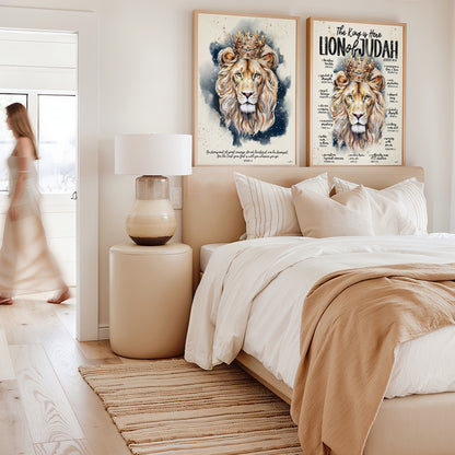 “Lion of Judah” Christian Art Print