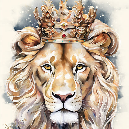 Lion of Judah | The King Is Here | Scripture Prompt Art Print