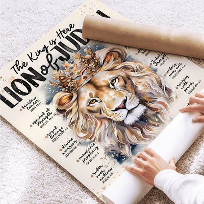 “Lion of Judah” Christian Art Print