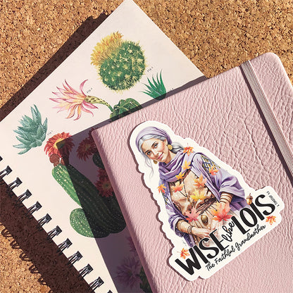 Lois • Women of The Bible •  Christian Waterproof Vinyl Sticker