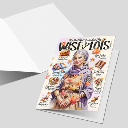 "Lois" Christian Fine Art Greeting Card