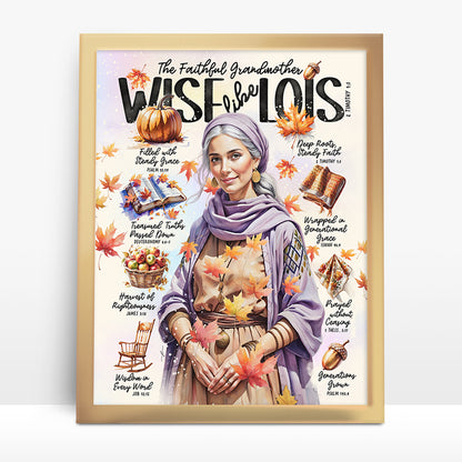"Lois” Christian Art Print