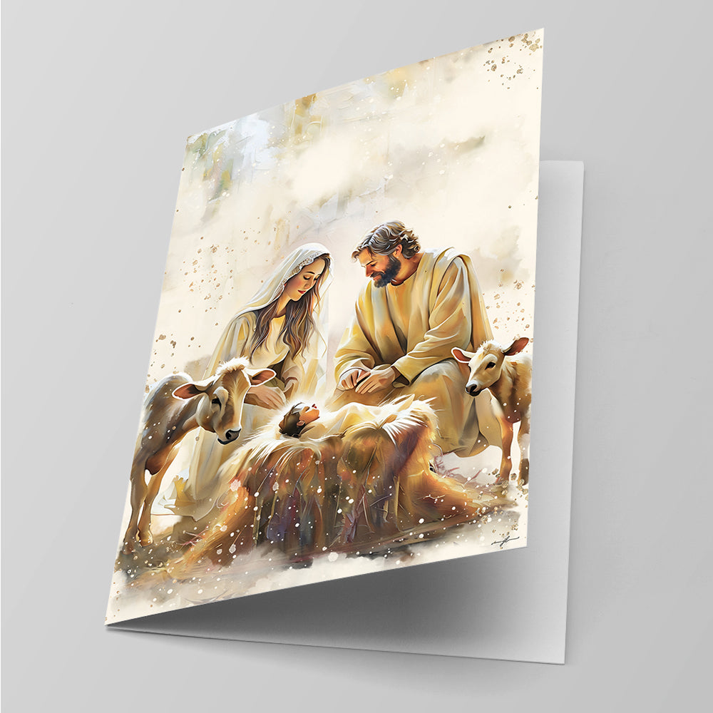 "Love Came Down" Christian Greeting Card