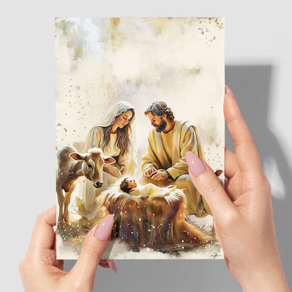 "Love Came Down" Christian Greeting Card