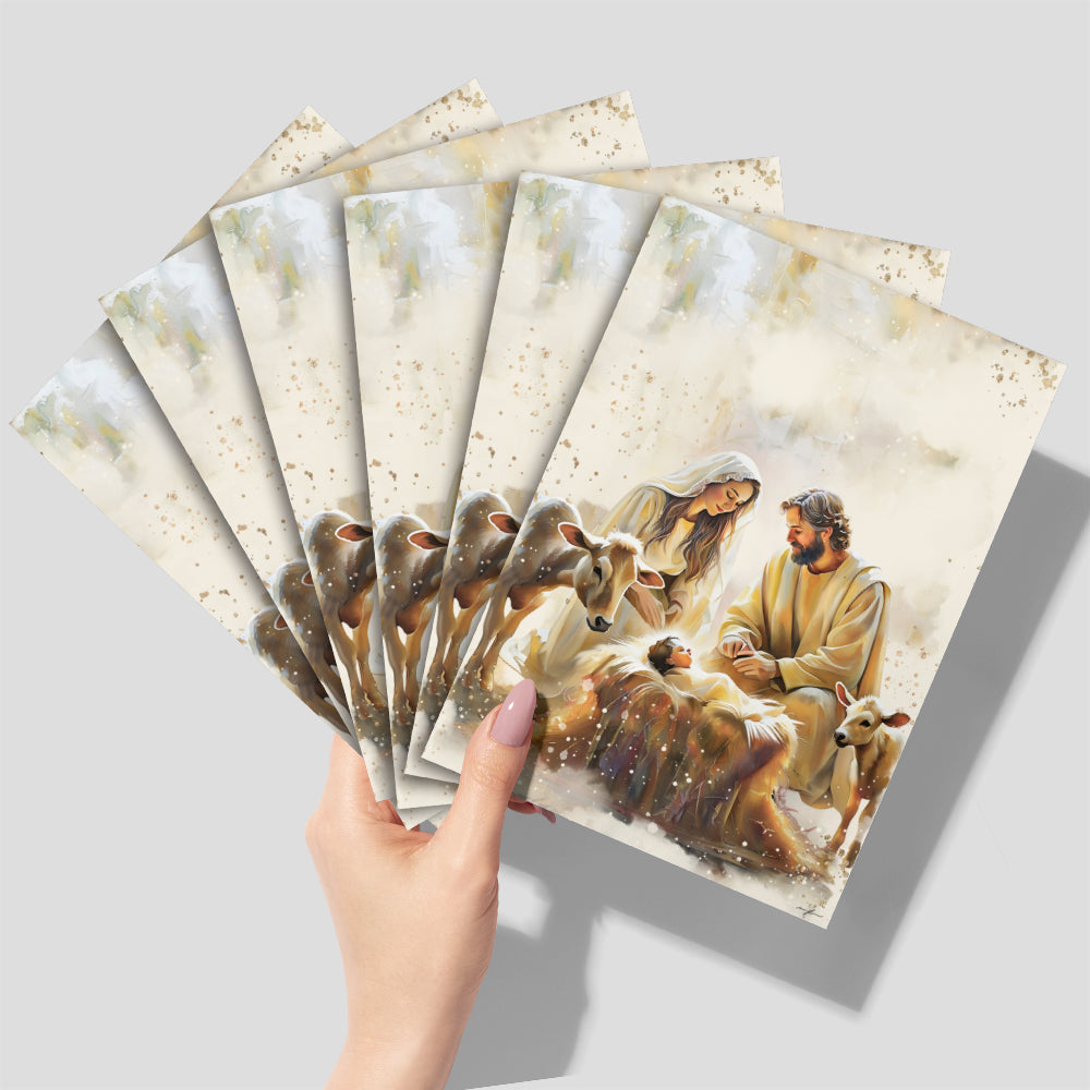 "Love Came Down" Christian Greeting Card