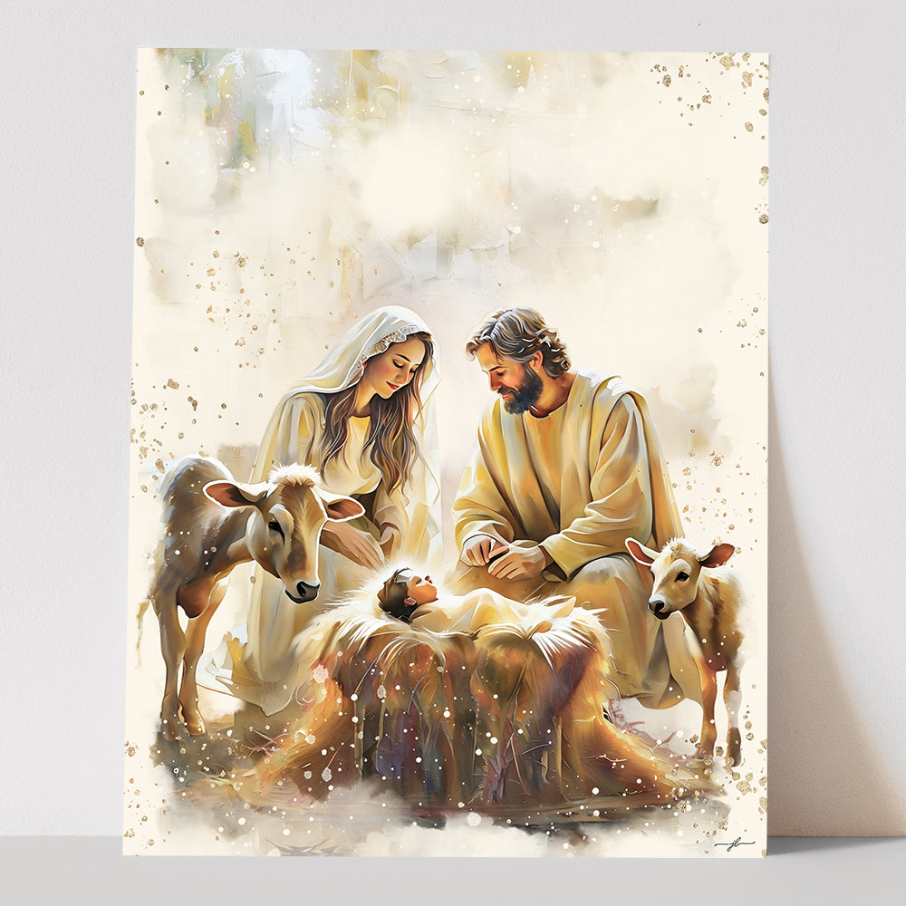“Love Came Down” Christmas Art Print
