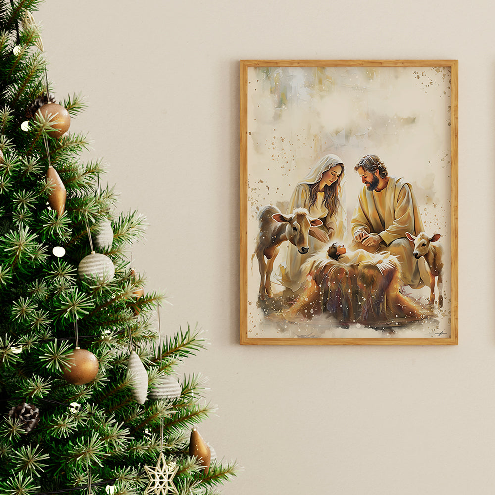 “Love Came Down” Christmas Art Print