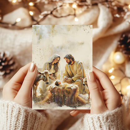 "Love Came Down" Christian Greeting Card